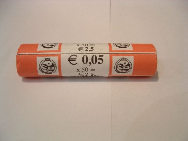 (afbeelding voor) Muntrol 5 Eurocent 2004 UNC